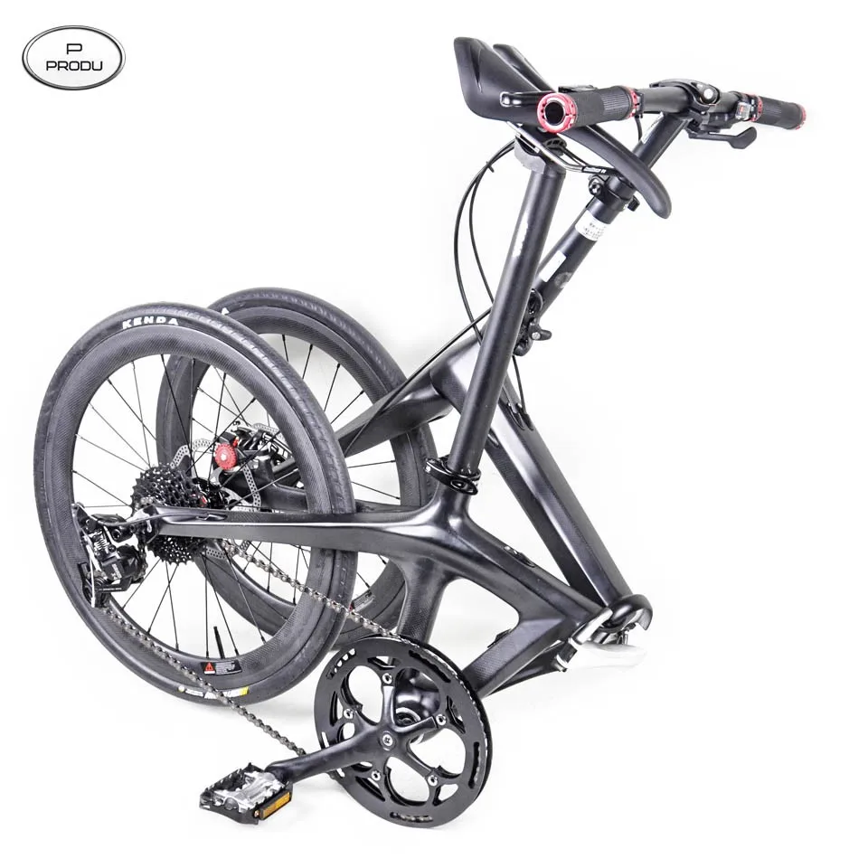 Sale Brand top quality carbon 20" folding bike complete popular custom design super light 10.18kg 20er full bicycle with groupset 17