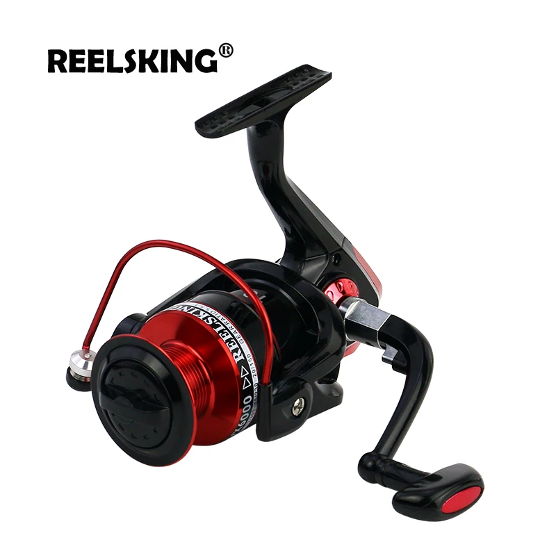 Алюминиевая катушка REELSKING 5 5: 1 деревянная ручка для морской рыбалки 2000 2500 3000 4000 5000