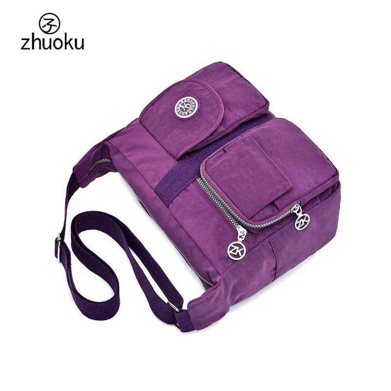 Для женщин Курьерские сумки нейлон Женские Сумки плеча Crossbody сумка для Для женщин сумка мешок основной Marques zk757