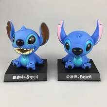 Cartoon Anime Lilo and Stitch Figure Cute Stich 11cm Bobble Head Dolls Anime PVC Action Figure Model Toys For Kid Car Decoration Cartoon Anime Lilo and Stitch Figure Cute Stich 11cm Bobble Head Dolls Anime PVC Action Figure Model Toys For Kid Car Decoration