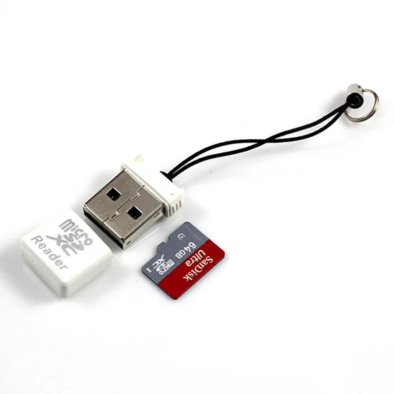 1 шт. горячая Распродажа мини Супер Скоростной USB 2 0 Micro SD/SDXC TF кардридер адаптер