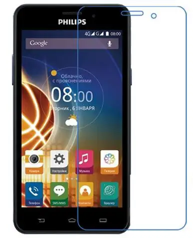 V526 пленка 2 шт./лот HD прозрачная защитная для Philips v526 Защитная экрана аналогична