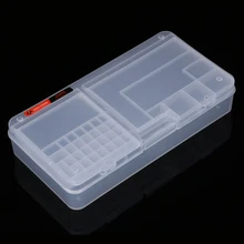 Коробка инструментов для ремонта мобильного телефона коробка для хранения iPhone компонент материнской платы чехол для хранения ЖК-экран винты ПВХ Чехол Контейнер