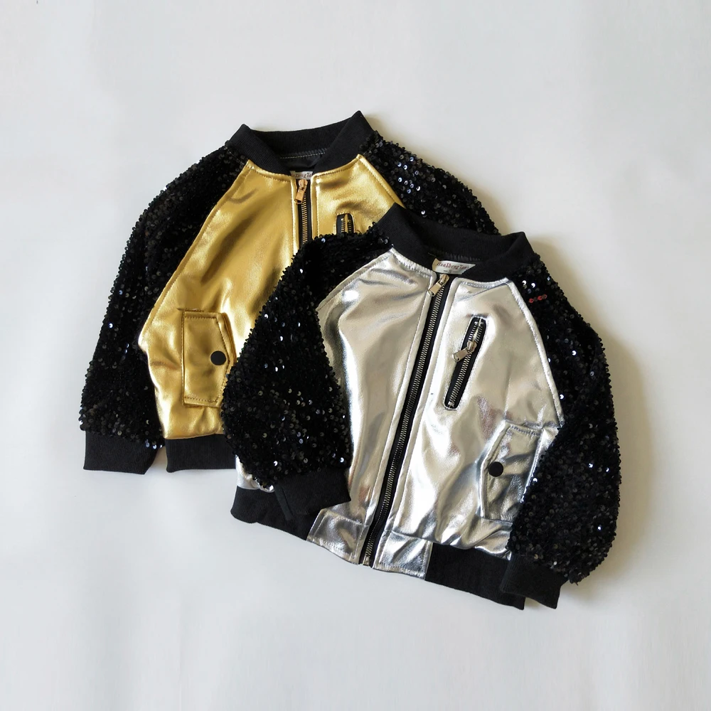 

Girls Metallic Coat Baby Girl Winter Clothes Boys Coat Kids Coats Girl Jacket