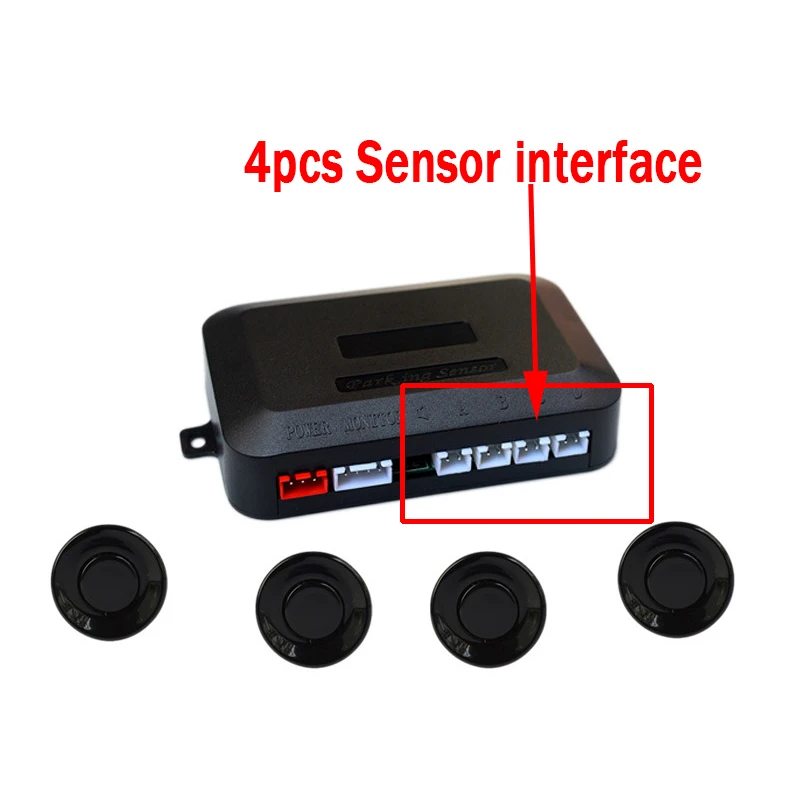 ZDPARTS 4 unids/set 22mm Universal de aparcamiento de coche Gps Tracker transmisor Fm de Sensor Monitor invertir Sonda de automóviles