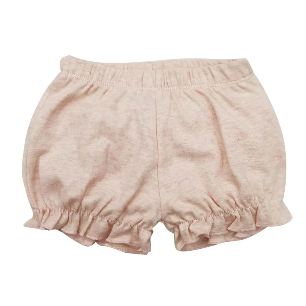 

2019 Summer Short Fille Cotton Ruffle Baby Shorts Knitting Toddler Girls Shorts Kids Baby Girl Casual Short Pants Kids Clothes