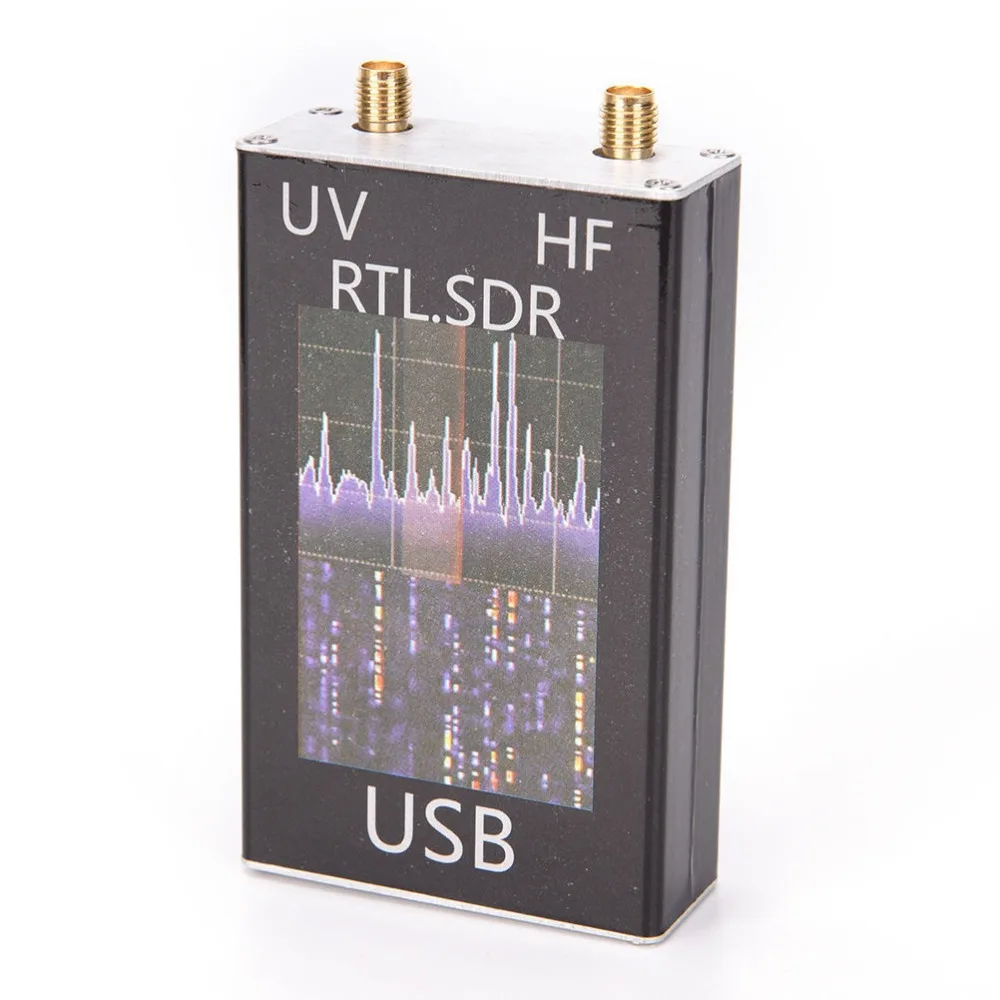 Радиоприемник 100 кГц-1,7 ГГц Полнодиапазонный UV HF RTL-SDR USB тюнер приемник USB ключ с RTL2832u R820t2 радиоприемник RTL SDR