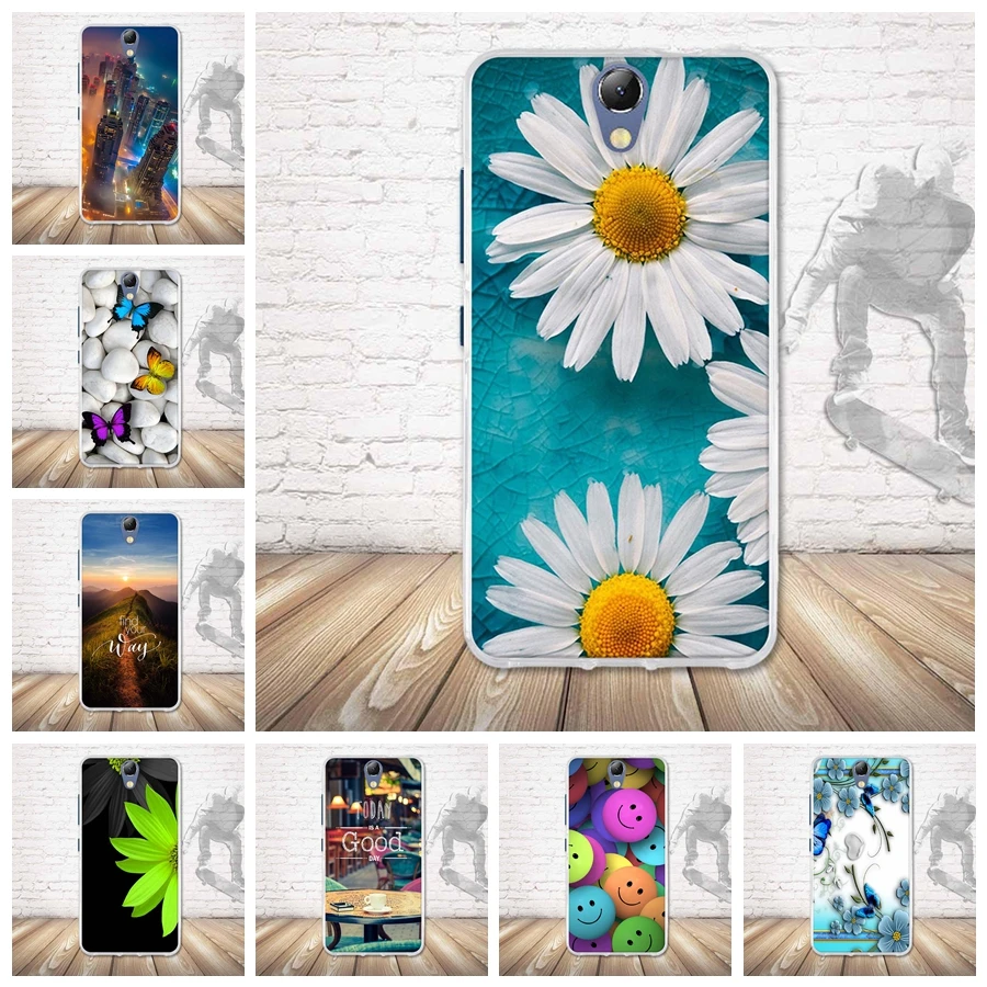 Чехол для Lenovo S1 Lite 5 0 дюйма Мягкая силиконовая задняя крышка из ТПУ Для Vibe чехол