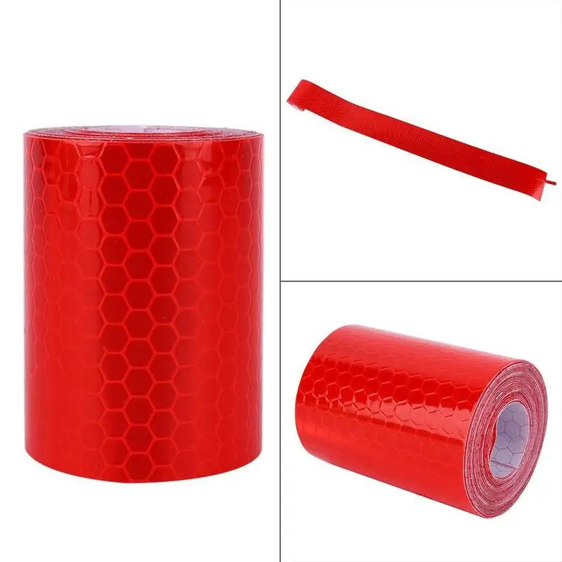 5cm X 3m Safety Mark Reflective Tape Crystal Color Lattice Reflective Film 6 Colors Car Styling Self Adhesive Warning Tape 5cm X 3m Safety Mark Reflective Tape Crystal Color Lattice Reflective Film 6 Colors Car Styling Self Adhesive Warning Tape
