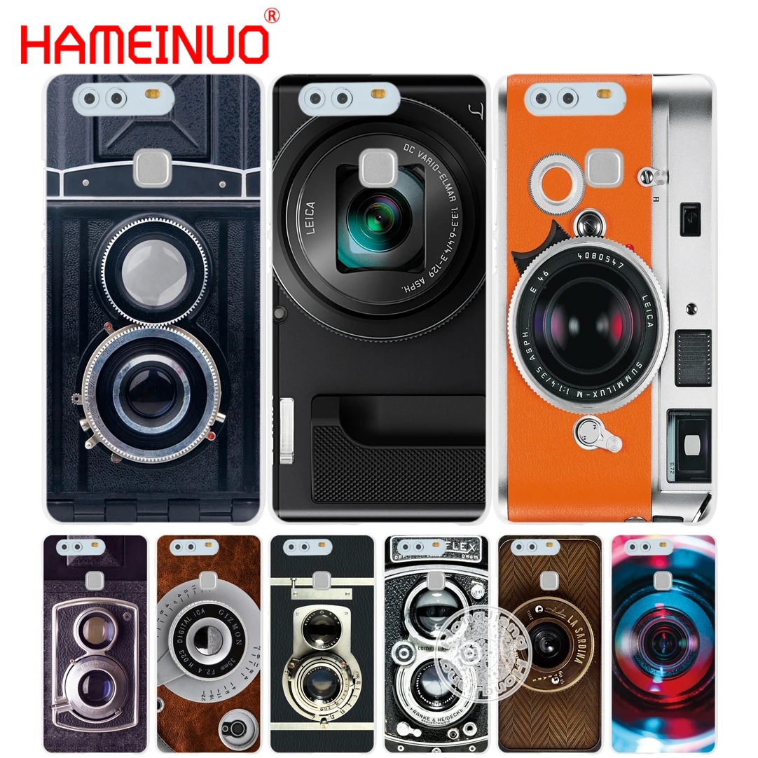 Винтажный чехол HAMEINUO для объектива камеры телефона huawei Ascend P7 P8 P9 P10 lite plus G8 G7 honor 5C
