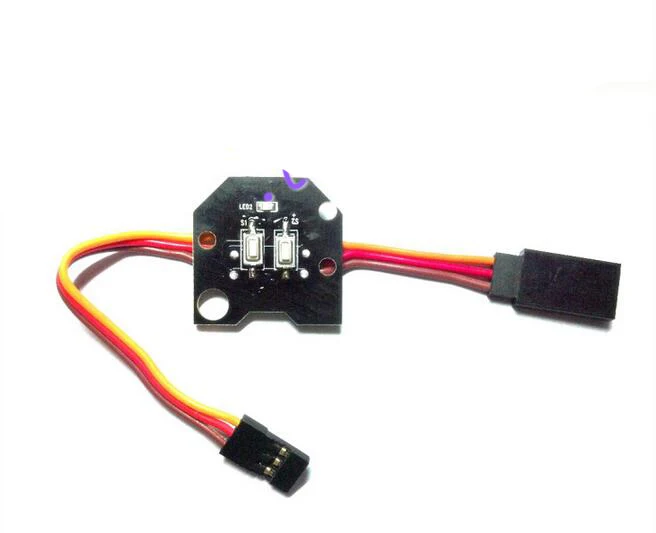 

1Pair UAV Aerial electric retractable landing tripod controller with led indicator for fixed-wing aircraft