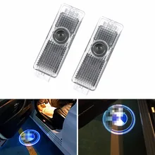 1X Car-styling For B-MW E53 X5 E39 X3 E46 Car Door Light Welcome Light LED Laser Projector Lamp For B-MW LOGO Decorative Lamp