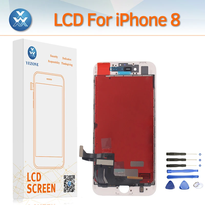 iPhone 8 LCD Screen White-Youda