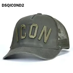 2018 Новый DSQICOND2 бренд сетчатые бейсболки для Для мужчин Для женщин Высокое качество Snapback чистая кепки с козырьком от солнца логотип Casquette Hat