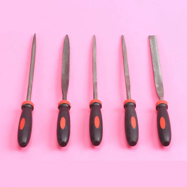 cheap 1 Set Bike Polisher Bicycle Polish Tool Bicycle File Tools 5pcs