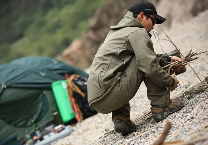 Pro Военная Униформа Тактический Открытый куртка softshell Для Мужчин Армия США Polartec