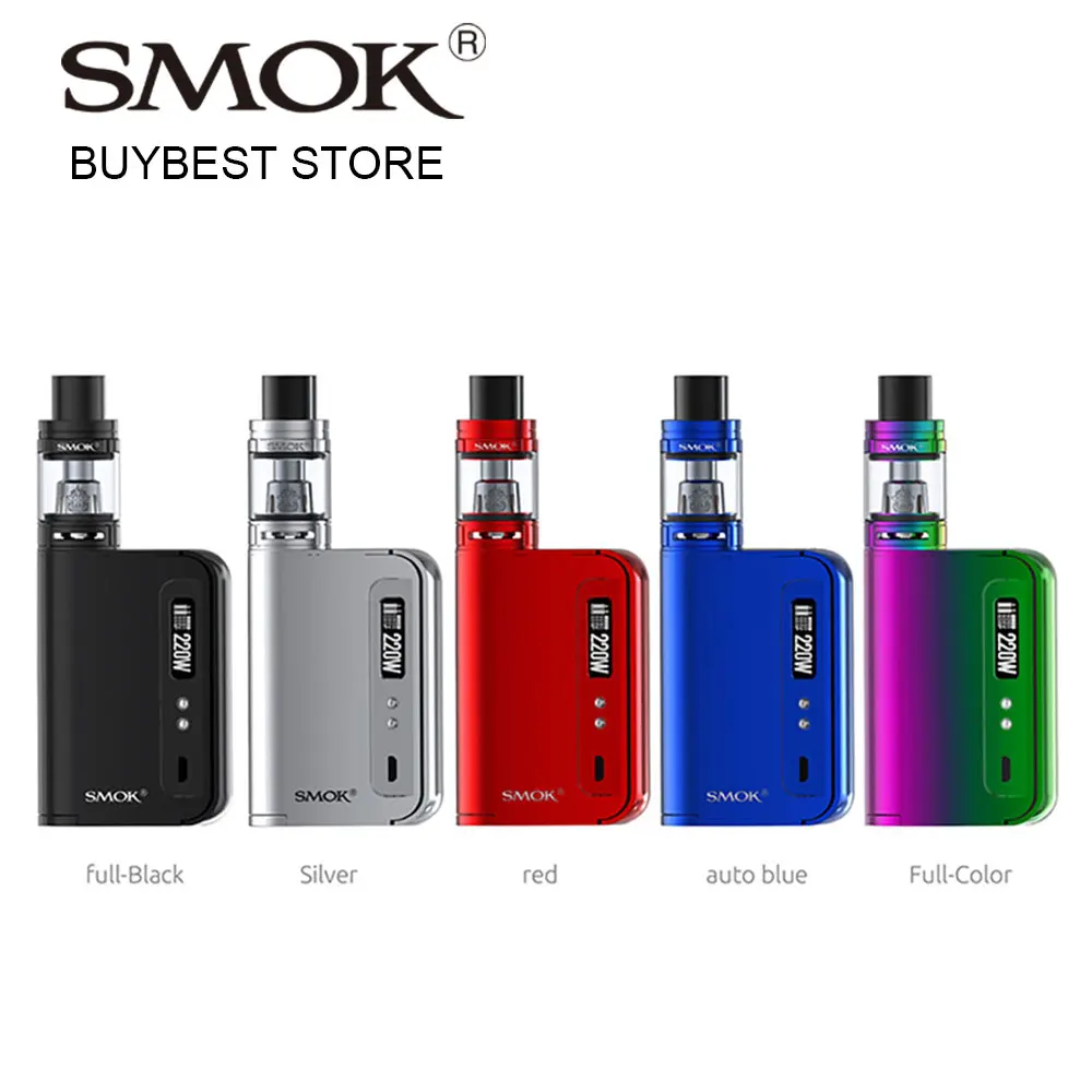 

220W SMOK OSUB King TC Vape Kit with 2ml TFV8 Big Baby Tank & 0.4ohm Baby-Q2 Coil & SMOK OSUB King Mod Same Power as Smok Alien