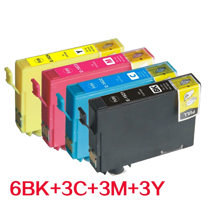 sostituire EPSON t1624 t1623 t1622 t1621 Non OEM 20x inchiostro cartucce stampante 