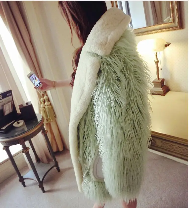 Cappotto Donne 2017 Temperamento E Fur Inverno Sottileamp; Autunno Faux Di Pelliccia Fashion Nuovo erdCBoWx