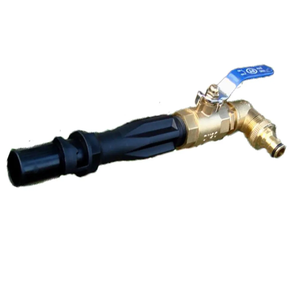 Turf Horticulture 90 Degree Nozzle Adjustable with Ball Valve Switch Cooling and Humidifying Water Gun | Дом и сад