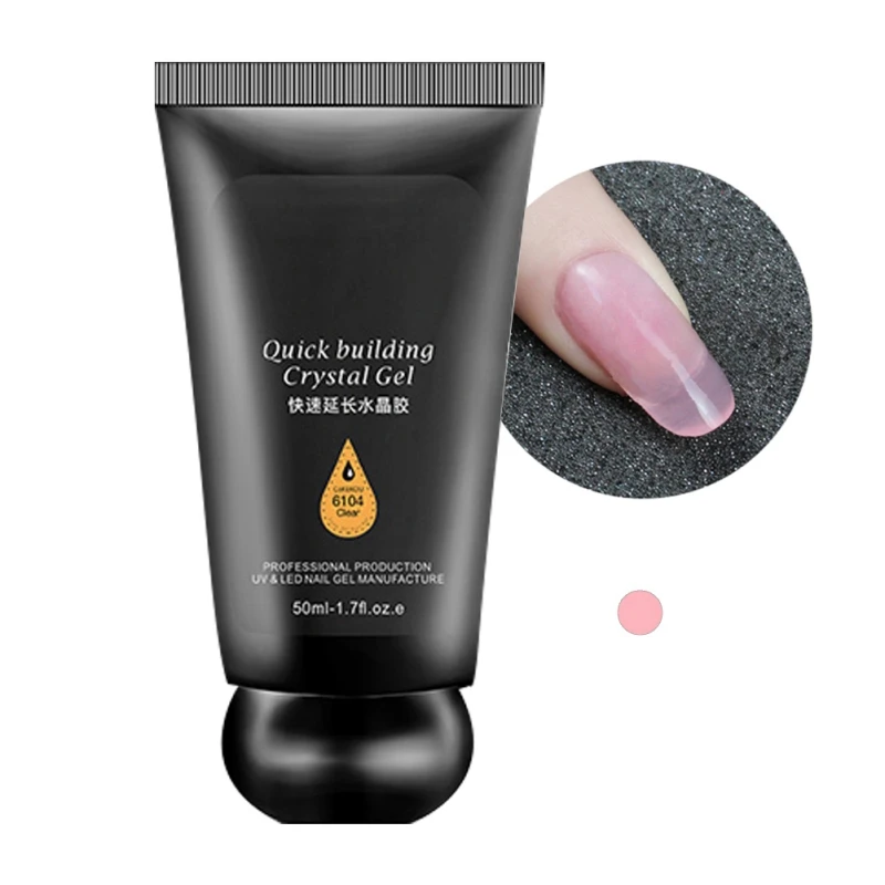 

30ml Quick Building Poly Gel Nail Tips Finger Extension Glue Camouflage Nail Art UV Builder Gel