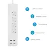 WiFi Smart Power Strip Surge Protector with 4 Smart Plugs  4 USB Ports Extension Cord, Work with Alexa & Google Assistant ► Photo 3/6