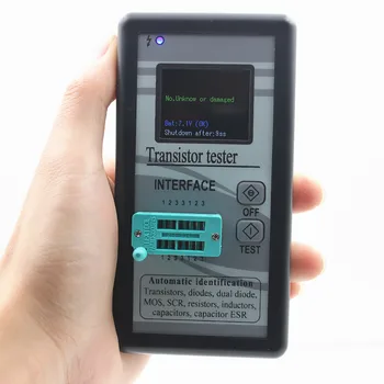 

M328 Color Screen Version Graphics Display Transistor Tester - GRAPHITE BLACK DEC30 P40