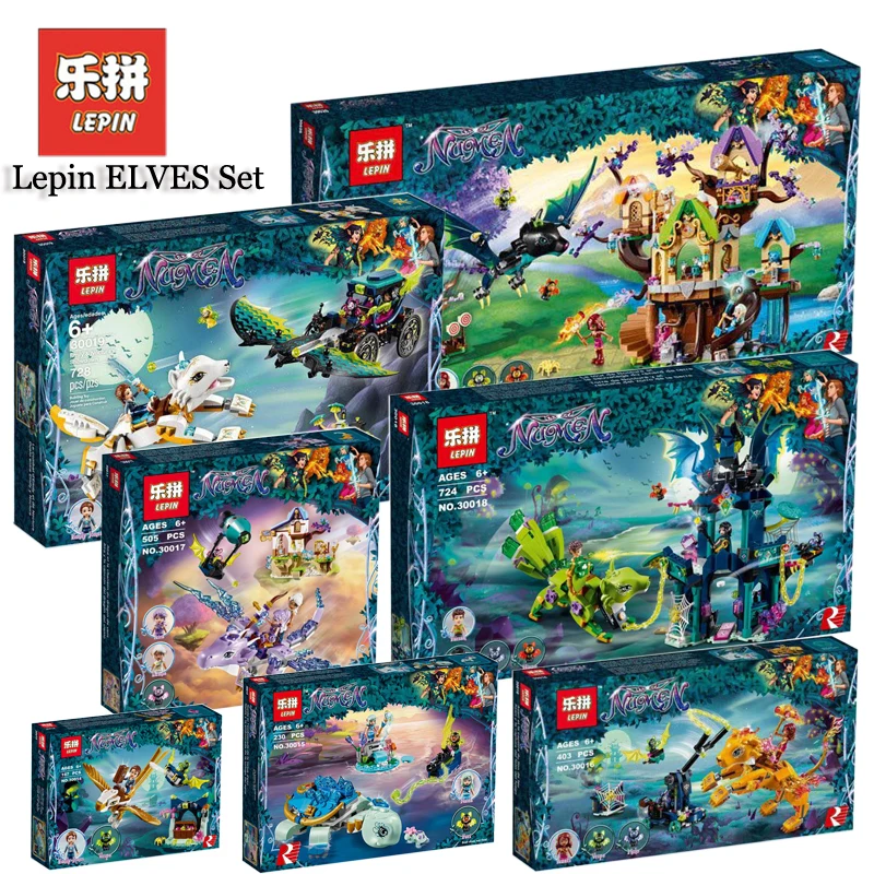 

Lepin Elves Sets 30014 30015 30016 30017 30018 30019 30020 Compatible LegoINGs 41191 Model Building Kits Blocks Bricks Toys Gift