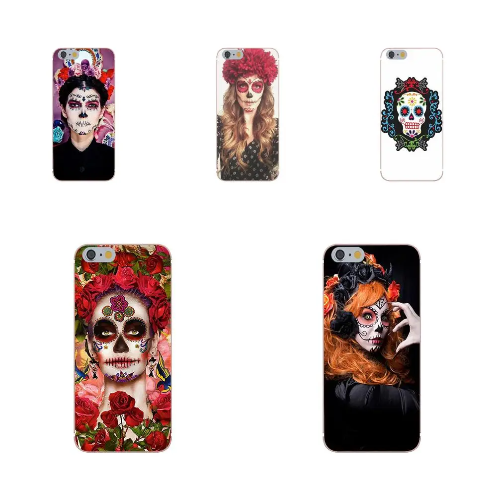 Oedmeb Catrina режим Fete де Morts Мексика для huawei G8 Honor 5C 5X6 6X7 8 9 Y5II Коврики P8 P9 P10 P20 Lite Plus