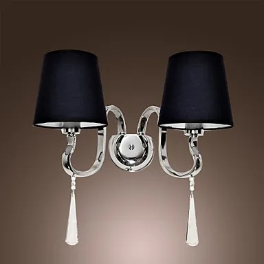 Lustre, European Artistic Modern LED Wall Light Lamp With 2 Lights For Bedroom Living Room Wall Sconce Free Shipping Lustre, European Artistic Modern LED Wall Light Lamp With 2 Lights For Bedroom Living Room Wall Sconce Free Shipping