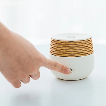 

Electric Aromatherapy Ultrasonic Humidifier Essential Oil Aroma Diffuser Led Light Mist Maker Fogger Mini Usb Air Humidifier