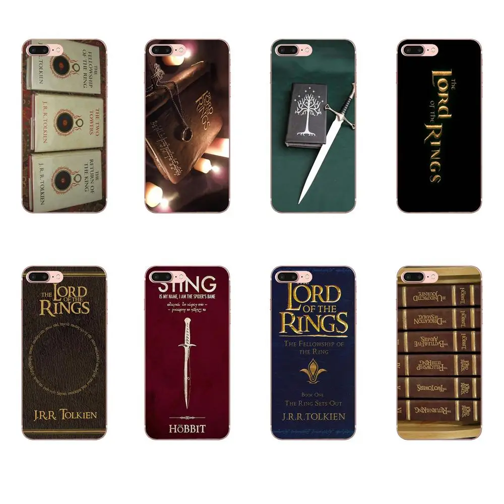 

Soft TPU New Arrival For Samsung Galaxy Note 5 8 9 S3 S4 S5 S6 S7 S8 S9 S10 mini Edge Plus Lite Lord Of The Rings Trilogy Books