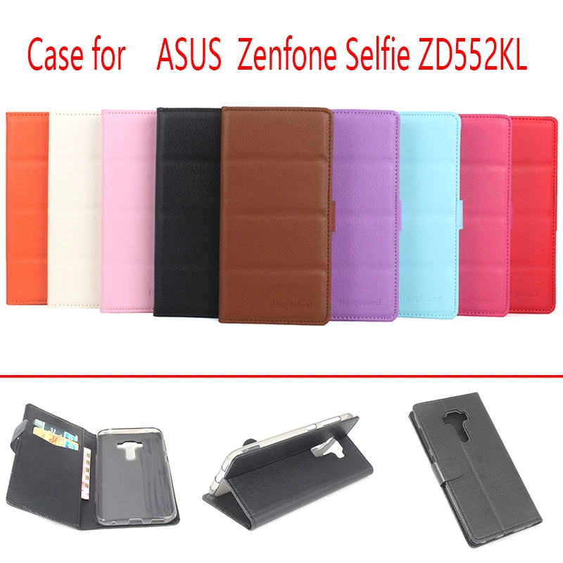 

Flip Case For ASUS Zenfone Selfie ZD552KL ZD551KL Cover Mobile Phone Leather Case For ASUS Zenfone 3 Max ZC553KL ZC520TL Case