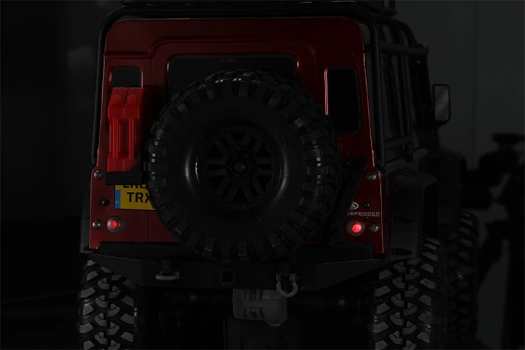 1:10 радиоуправляемая автомобильная система для скалолазания светодиодная Trx 4