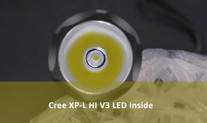 Светодиодный фонарь manta ray C8mini cree XP-L HI V3-1A 6500k для самозащиты, походный светильник для велосипеда