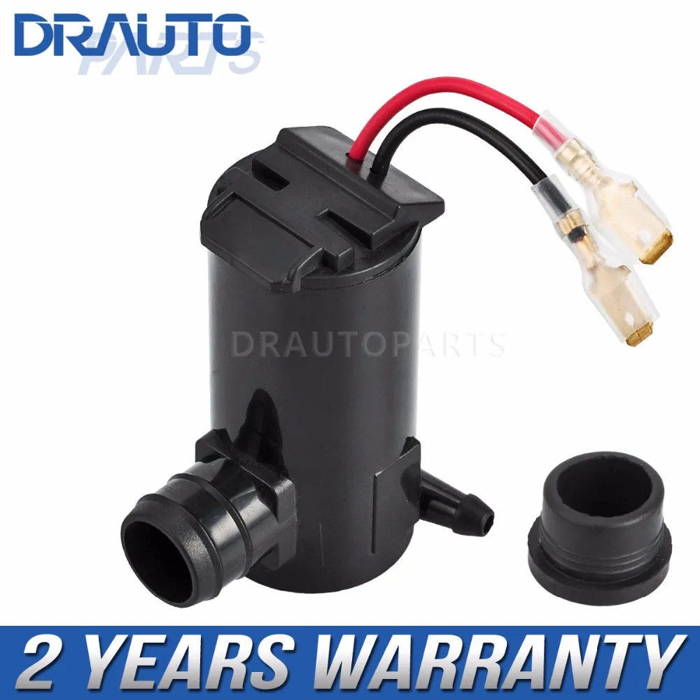 Rear Windshield Wiper Washer Pump For Honda Jazz 2002 2003 2004 with 2
