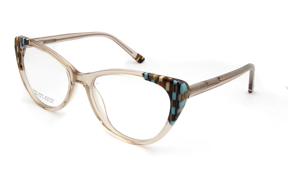 ESNBIE ацетатные Модные оптические очки кошачий глаз, оправа для женщин, модные очки с бабочкой, оправа для очков, сексуальные женские очки - Цвет оправы: Eye Glasses c5