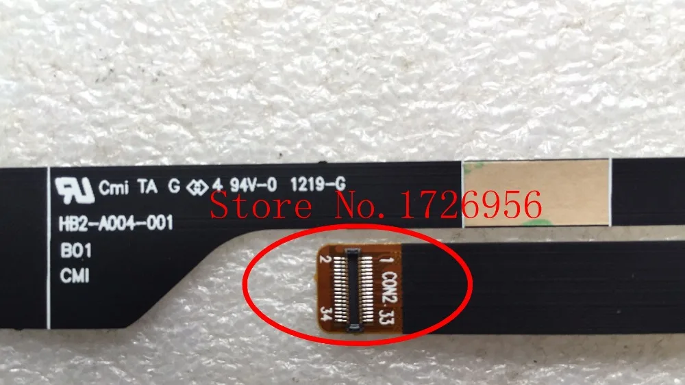 ЖК кабель для acer S3 391 экрана hb2 a004 001 ноутбука B133XTF01.0 экрана/дисплея без 2 небольших