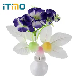 ITimo США Plug Красочные ночники изменяемый светодио дный светодиодный ночник лампа сенсор гриб цветок завод подарок на день рождения для детей