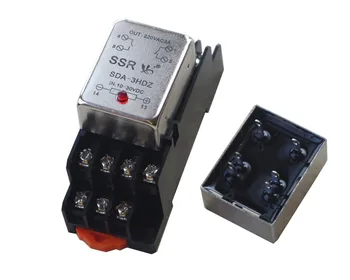 

Small and Miniature AC Solid State Relay SDA-3HDZ Feeding Socket with One Constant Opening and One Constant Closing 3A220VAC