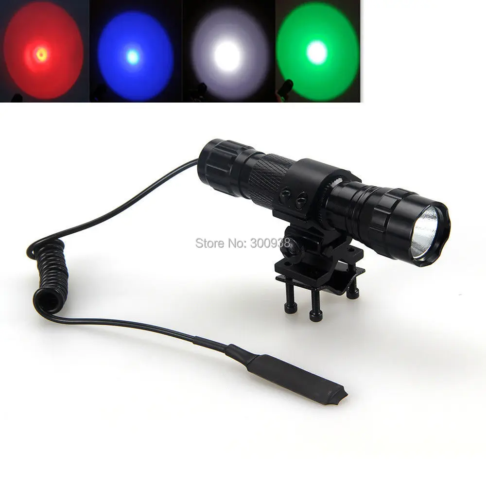 Best Price!! CREE 1000 Lumen Tactical Combat LED Hunting Flashlight