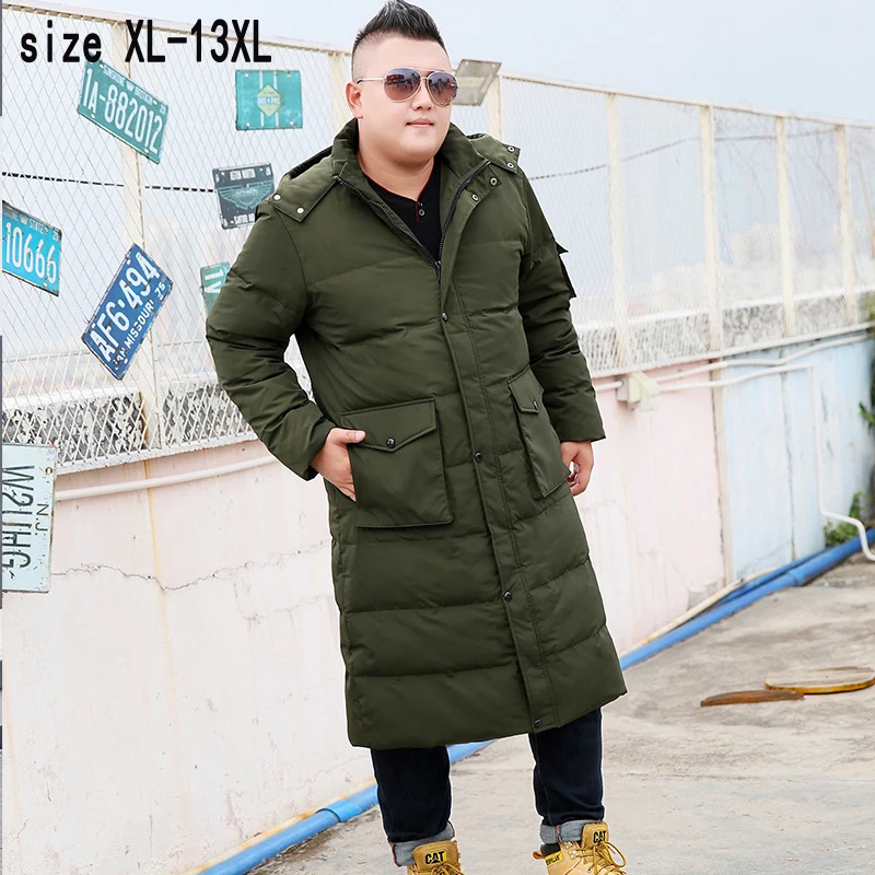 Épais Lyyc003 Black Le Pardessus De X Taille long Occasionnel Chaud Green Extra Xl Bas Mètres lyyc003 Manteaux Nouvelle Haute Vers Manteau Hommes Plus Large Lâche 11xl12xl13xl Qualité txQhdsCr
