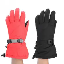 Мужские лыжные перчатки анти-доказательство сноуборд перчатки Снегоход Мотоцикл езда зимние перчатки ветрозащитные водонепроницаемые зимние перчатки унисекс