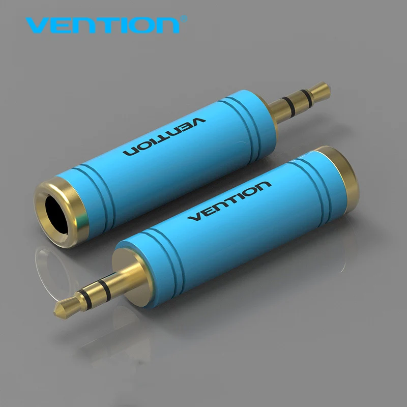 

Vention Gold 3.5mm Male to 6.5mm Female Audio Adapter Jack Stereo Converter Cable For Microphone Audio Adapter