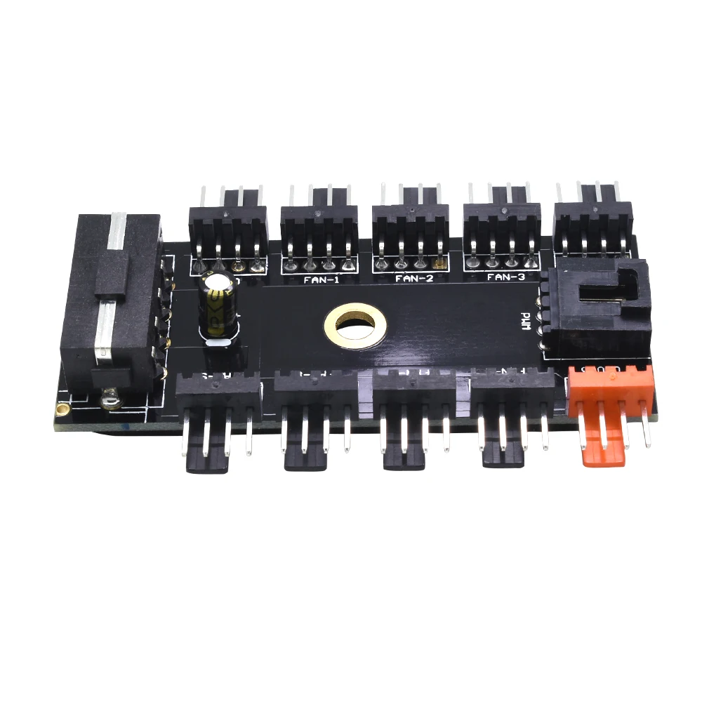 En Labs вентилятор системы охлаждения 10 каналов цп Molex 4pin шим разветвитель