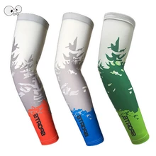 Из 2 предметов UPF50+ Защита от ультрафиолетовых лучей рукава для защиты рук дышащий эластичный Бег Баскетбол Бейсбол, гольф солнца нарукавники для велоспорта на велосипеде