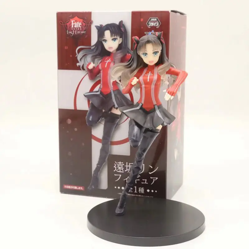 HKXZM Аниме Фигурки 18 см Fate/EXTRA Last Encore Tohsaka Rin ПВХ фигурка Коллекционная модель