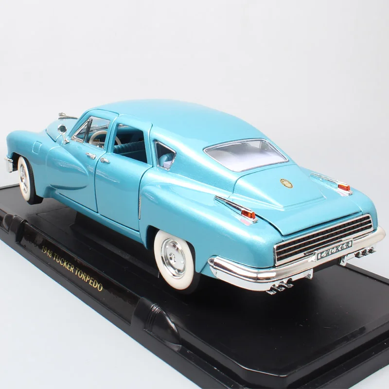 1 18 классические модели автомобилей 1948 Preston Tucker Tor pedo Tucker 48 Sedan Diecasts& Toys транспортные средства миниатюрные подарки для детей