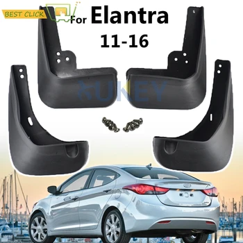 

Set Molded Mud Flaps For Hyundai Elantra MD 2011 - 2016 Mudflaps Splash Guards Mudguards Front Rear 2012 2013 2014 2015 Sedan