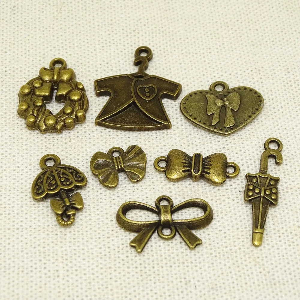 bowknot full dress Ancient bronze Accessories / Pendant/jewelry
